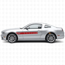 GT-Logo Seitenstreifen Vinyl-Aufkleber-Set für Musclecar Musclecarmodel 2010-2014_3
