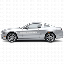 GT-Logo Seitenstreifen Vinyl-Aufkleber-Set für Musclecar Musclecarmodel 2010-2014_4