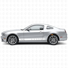 5.0 Hochleistungs-Rockerschildstreifen Vinyl-Aufkleber-Kit für Musclecar 2010-14_4
