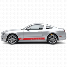 GT Logo Seitenschweller-Streifen Vinyl-Aufkleber-Set für Musclecar Musclecarmodel 2010-2014_3