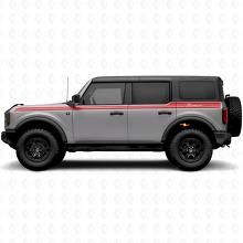 Markierte Seitenstreifen Vinyl-Aufkleber-Kit für Musclecar Horse 2024-26_4