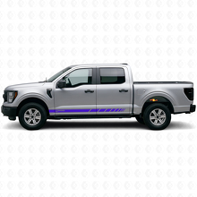 Markierter karierten Seitenstreifen Vinyl-Aufkleber-Kit für Musclecar Truck 2021-26_2