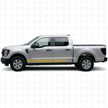 Markierter karierten Seitenstreifen Vinyl-Aufkleber-Kit für Musclecar Truck 2021-26_6