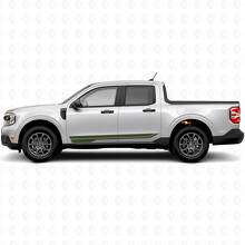 Twin Door Seitenstreifen Vinyl-Aufkleber-Set für Musclecar Maverick 2022-26_3