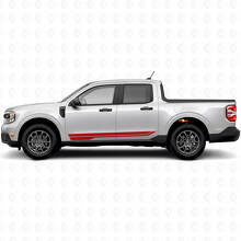 Twin Door Seitenstreifen Vinyl-Aufkleber-Set für Musclecar Maverick 2022-26_4