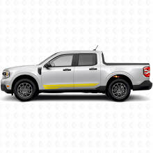 Twin Door Seitenstreifen Vinyl-Aufkleber-Set für Musclecar Maverick 2022-26_6