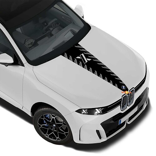 X Style Center Motorhaubenstreifen Vinylaufkleber für BMW X5 G65_1