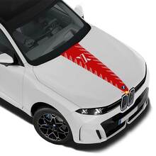 X Style Center Motorhaubenstreifen Vinylaufkleber für BMW X5 G65_2
