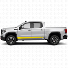 Schwellerstreifen-Aufkleber für GMC Sierra 1500 AT4 - Paar_6