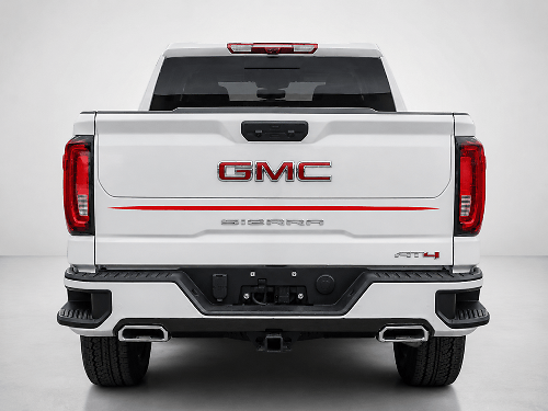 Heckklappen-Aufkleberstreifen für GMC Sierra 1500 AT4X Vinyl-Aufkleber für GMC Sierra Grafiken