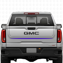 Heckklappen-Aufkleberstreifen für GMC Sierra 1500 AT4X Vinyl-Aufkleber für GMC Sierra Grafiken_4