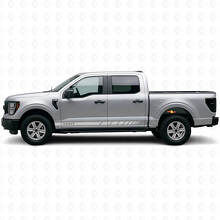 Individuelles Schachbrett-Seitenstreifen Vinylaufkleber-Set für Musclecar Truck 2021-26_5