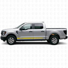 Individuelles Schachbrett-Seitenstreifen Vinylaufkleber-Set für Musclecar Truck 2021-26_6