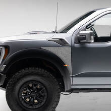 Topografische Karte Kotflügel vorne Vinyl-Aufkleber Set für Musclecar Truck 2023_3