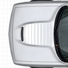 Streifen-Aufkleber für die Motorhaube aus Vinyl für Dodge Challenger 2015+_5