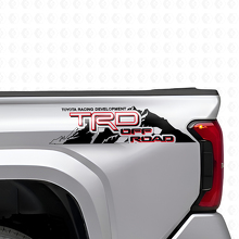 TRD Offroad-Stil Bergseitige Vinylaufkleber für Toyota Trucks_4