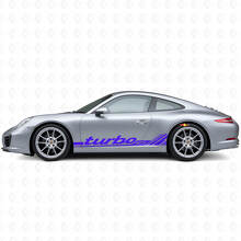 Turbo RS Classic Style Seitenstreifen Vinyl-Aufkleber-Set für Porsche 911 991_2