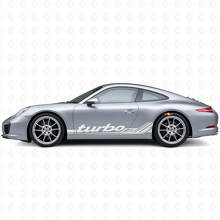 Turbo RS Classic Style Seitenstreifen Vinyl-Aufkleber-Set für Porsche 911 991_5