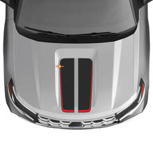 Doppelter Motorhauben-Streifen Vinyl-Aufkleber-Set für Musclecar Explorer ST1 2020-2026_2