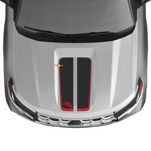 Doppelter Motorhauben-Streifen Vinyl-Aufkleber-Set für Musclecar Explorer ST1 2020-2026_3