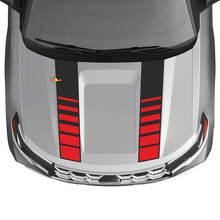 Doppelter Motorhauben-Streifen Vinyl-Aufkleber-Set für Musclecar Explorer ST1 2020-2026_5