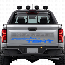 Desert Style individuelle Schriftzug Heckklappen Vinyl-Aufkleber für Chevrolet Colorado ZR2_2
