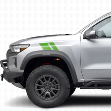 Doppeltes vorderes Kotflügelstreifen-Vinyl-Decal-Kit für Chevrolet Colorado ZR2_3