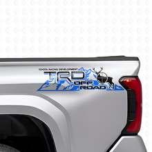 TRD-Stil Offroad Berg Hirsch Heck Seitliche Vinylaufkleber Set für Toyota Tacoma Tundra_2