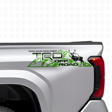 TRD-Stil Offroad Berg Hirsch Heck Seitliche Vinylaufkleber Set für Toyota Tacoma Tundra_3