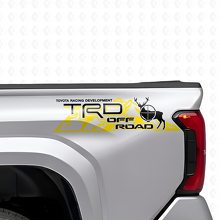 TRD-Stil Offroad Berg Hirsch Heck Seitliche Vinylaufkleber Set für Toyota Tacoma Tundra_5
