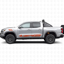 Bison ZR2 Logo Tür Seiten Vinyl-Aufkleber-Set für Chevrolet Colorado ZR2_4