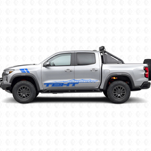 Desert Style Individuelles Text-Türseiten-Vinylaufkleber-Set für Chevrolet Colorado ZR2_2
