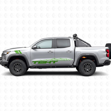 Desert Style Individuelles Text-Türseiten-Vinylaufkleber-Set für Chevrolet Colorado ZR2_3