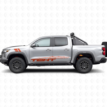 Desert Style Individuelles Text-Türseiten-Vinylaufkleber-Set für Chevrolet Colorado ZR2_4