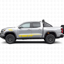 Desert Style Individuelles Text-Türseiten-Vinylaufkleber-Set für Chevrolet Colorado ZR2_5