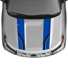 Duales Motorhauben-Streifen Vinyl-Aufkleber-Kit für Musclecar Explorer ST 2020-26_3