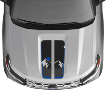 Mountain Sunset Motorhauben-Streifen Vinyl-Aufkleber-Kit für Musclecar Explorer ST 2020-26_3