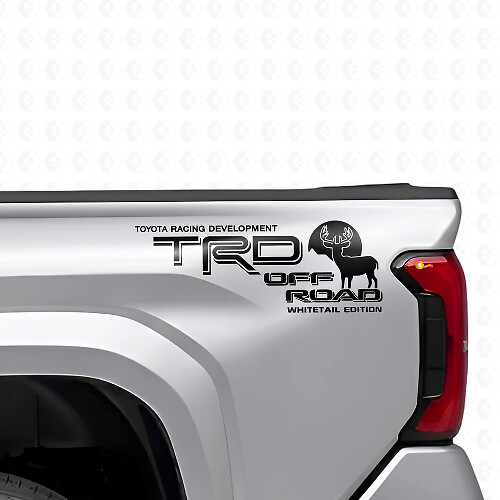 TRD Off Road Whitetail Edition Vinyl-Aufkleberset für Toyota Tacoma Tundra
