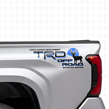 TRD Off Road Whitetail Edition Hirsch Seiten Vinylaufkleber Set für Toyota Trucks_2