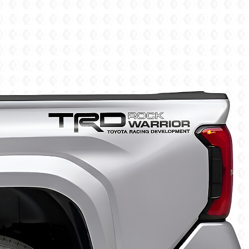 TRD Rock Warrior Seitenwand Vinylaufkleber-Set für Toyota Trucks