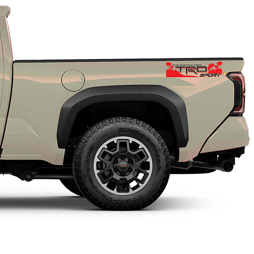 TRD Off Sport Strandseiten-Aufkleberset für Toyota