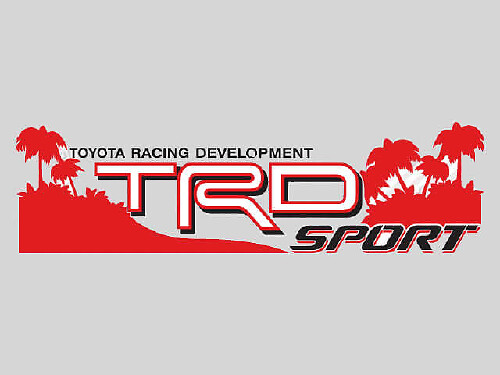 TRD Sport Beach Side Vinyl-Aufkleberset