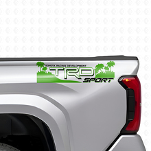 TRD Off Sport Beach Style Vinyl-Aufkleber-Set für die hintere Seitenpartie von Toyota Trucks_3