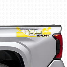 TRD Off Sport Beach Style Vinyl-Aufkleber-Set für die hintere Seitenpartie von Toyota Trucks_5