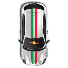 Racing-Stil Oberseiten-Streifen Vinyl-Aufkleber Kit für Alfa Romeo_2