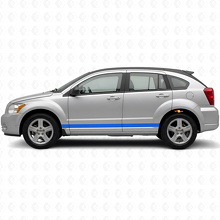 Vinyl-Aufkleber-Kit mit geraden Seitenstreifen für Dodge Caliber 2007+_2