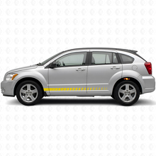 Racing Style Seitenstreifen Vinyl-Aufkleber Set für Dodge Caliber 2007+_5