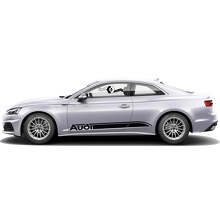 Marken-Seitennstreifen Vinyl-Aufkleber-Kit für Audi A5_4