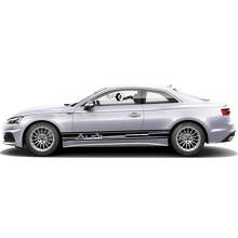 Marken-Seitennstreifen Vinyl-Aufkleber-Kit für Audi A5_5