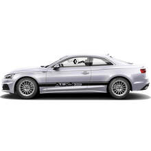 Audi Sport Seitenstreifen Vinyl-Aufkleber Set für Audi A5_4